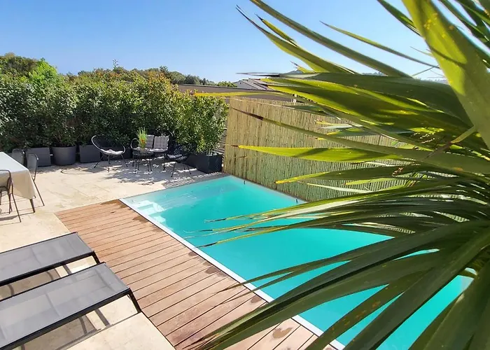 Villa Moderne De Standing Avec Piscine Privee A 400M De La Plage - 4 Chambres